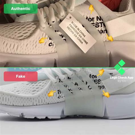 nike air presto fake vs real|are off white prestos real.